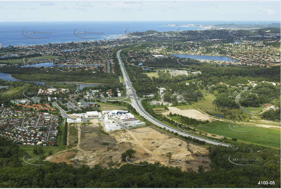 Industrial Land Burleigh Heads West QLD Aerial Photography