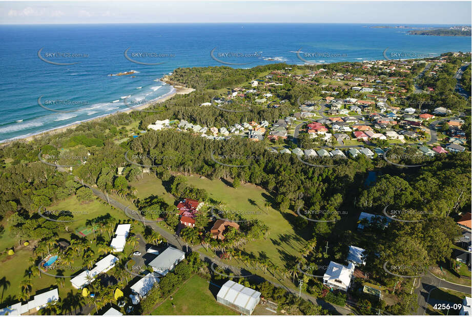 Aerial Photo Sapphire Beach NSW 2450 NSW Aerial Photography