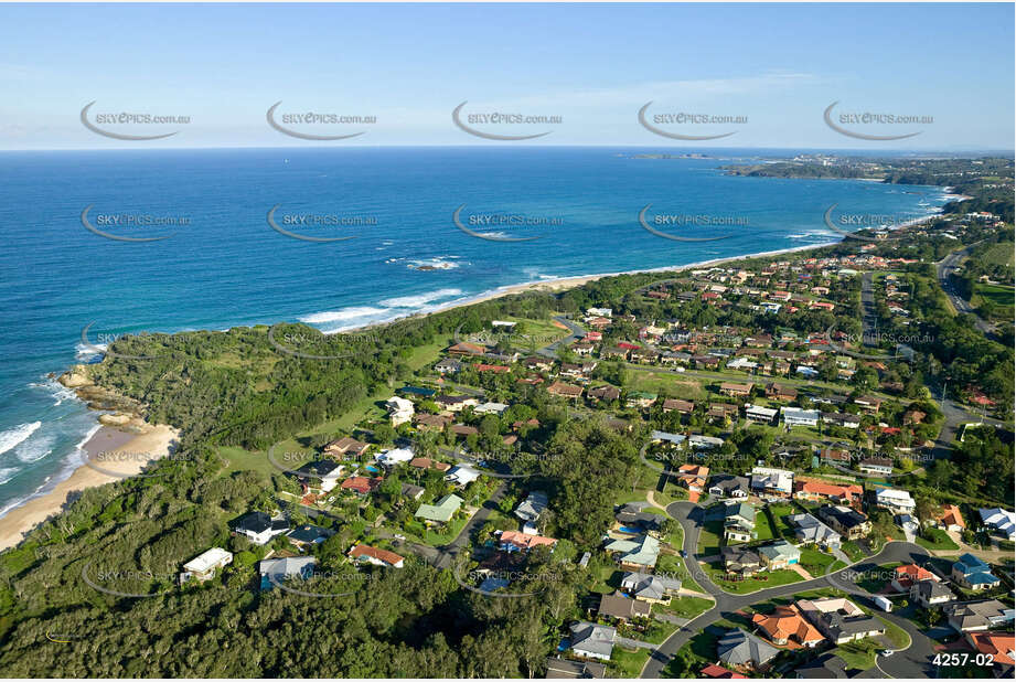 Aerial Photo Sapphire Beach NSW Aerial Photography