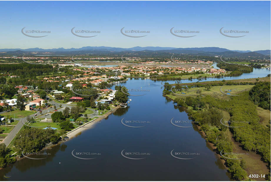 Low Level over the Coomera River 2003 QLD Aerial Photography