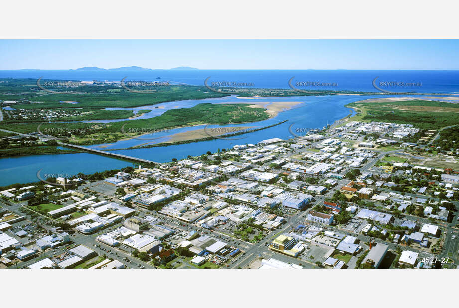 Aerial Photo Mackay CBD QLD Aerial Photography