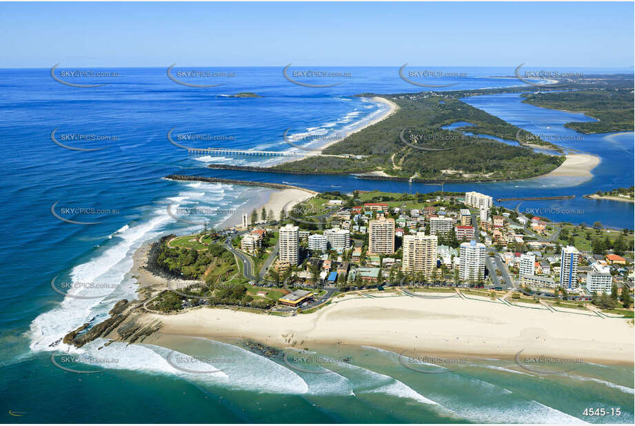 Aerial Photo Coolangatta QLD Aerial Photography