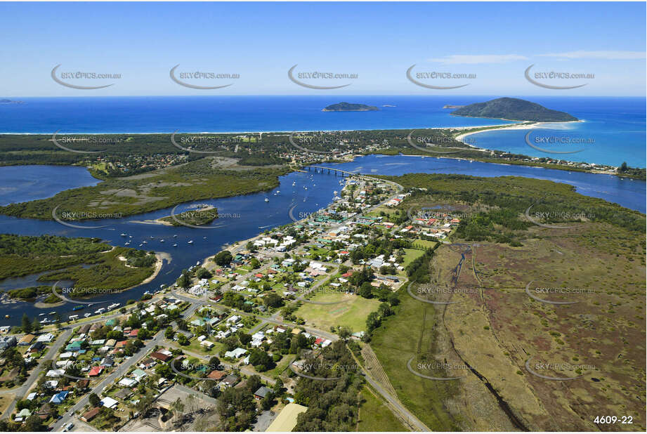 Aerial Photo Tea Gardens NSW Aerial Photography