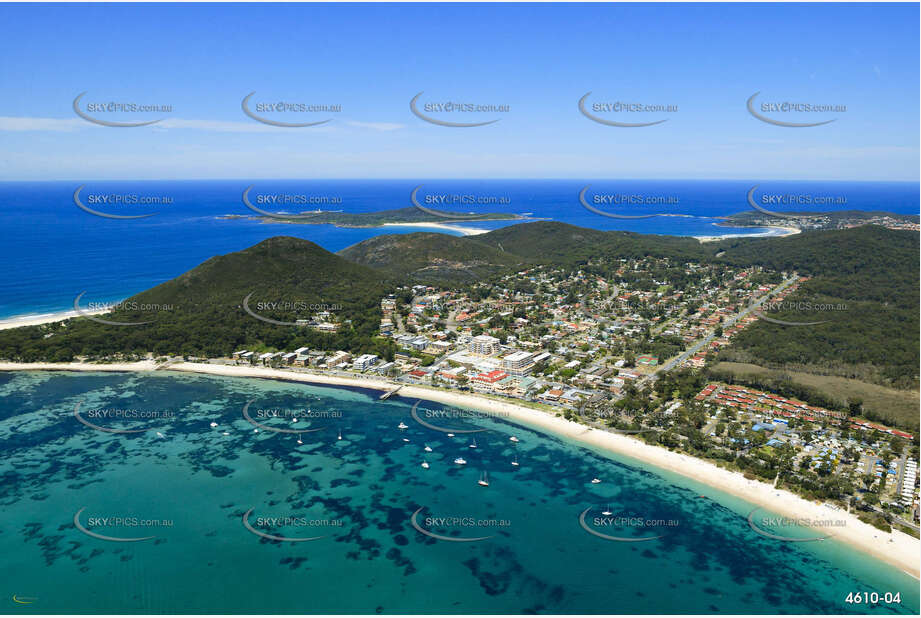 Aerial Photo Shoal Bay NSW Aerial Photography