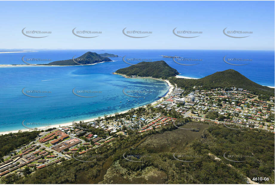 Aerial Photo Shoal Bay NSW Aerial Photography