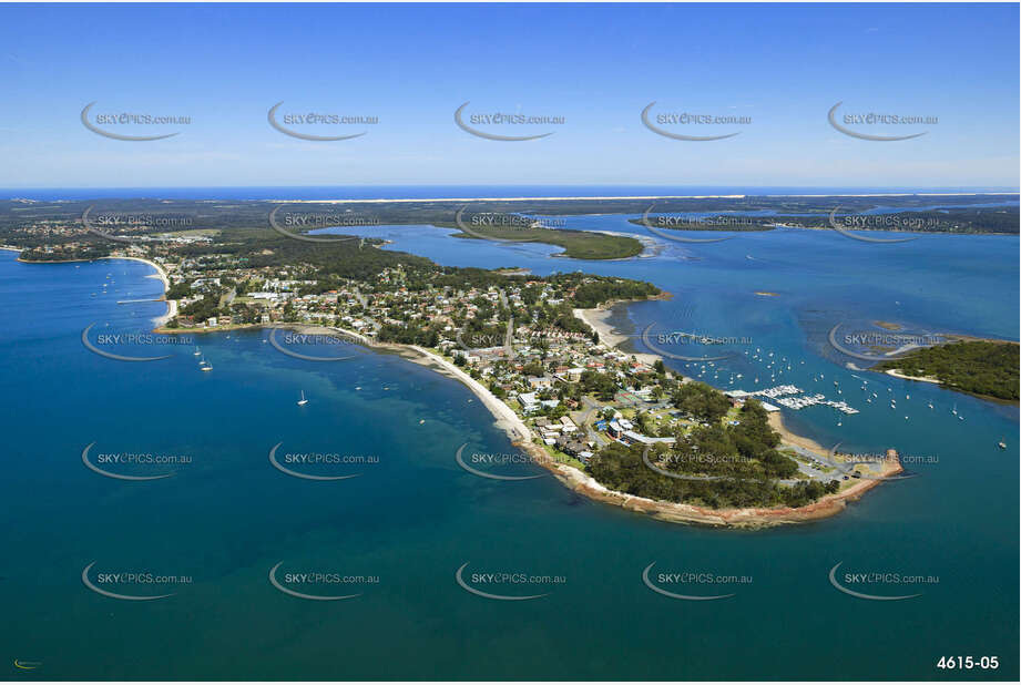 Aerial Photo Soldiers Point NSW Aerial Photography