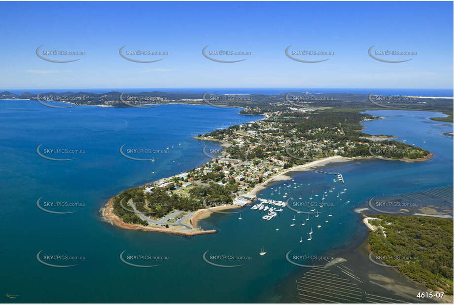 Aerial Photo Soldiers Point NSW Aerial Photography