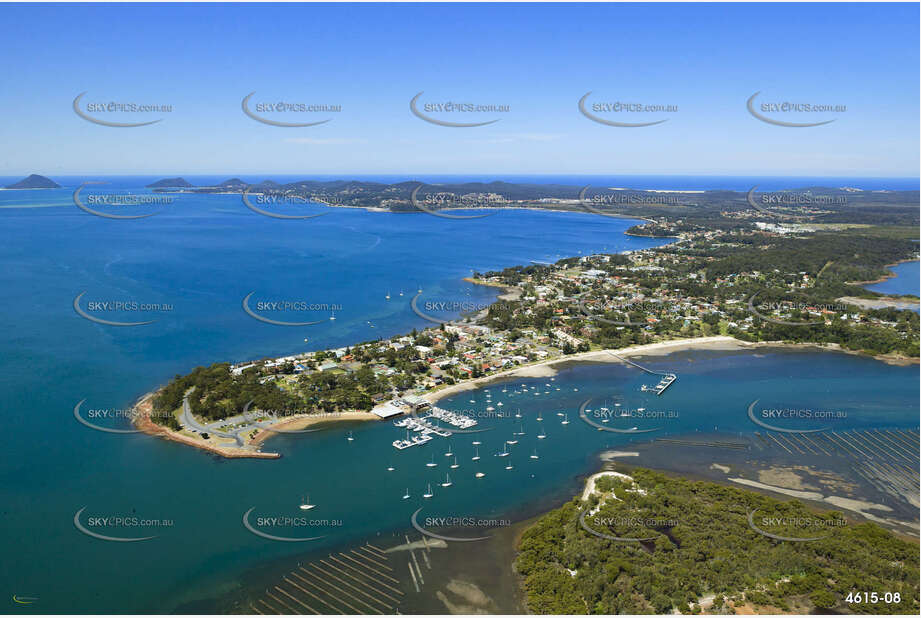 Aerial Photo Soldiers Point NSW Aerial Photography