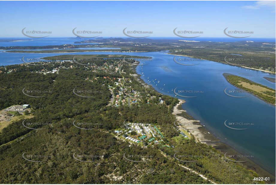 Aerial Photo Lemon Tree Passage NSW Aerial Photography