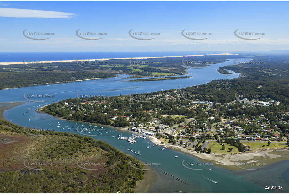 Aerial Photo Lemon Tree Passage NSW Aerial Photography