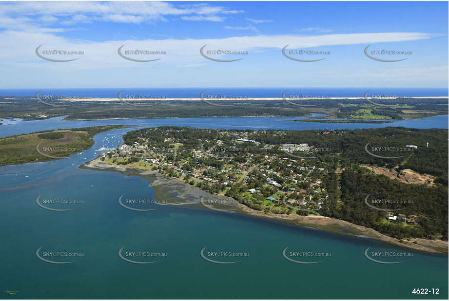 Aerial Photo Lemon Tree Passage NSW Aerial Photography