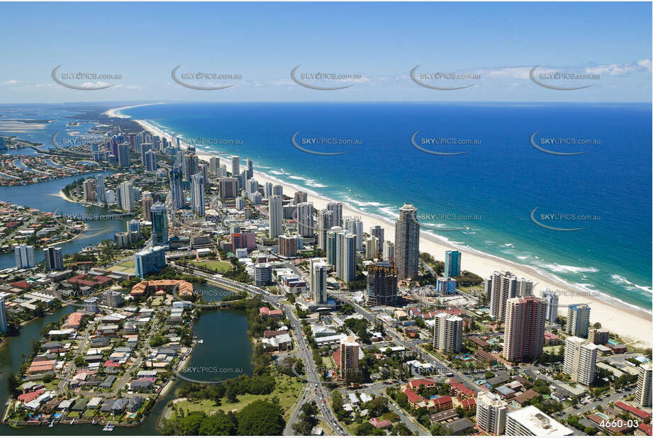 Surfers Paradise Gold Coast - Circa 2003 QLD Aerial Photography