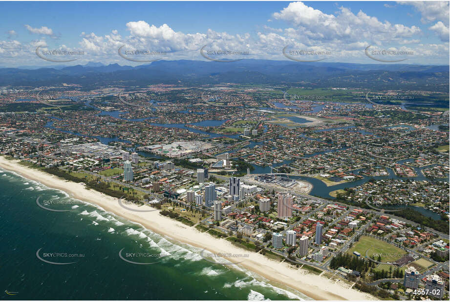 Broadbeach Gold Coast - Circa 2003 QLD Aerial Photography