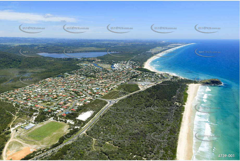 Aerial Photo Cabarita Beach / Bogangar NSW Aerial Photography