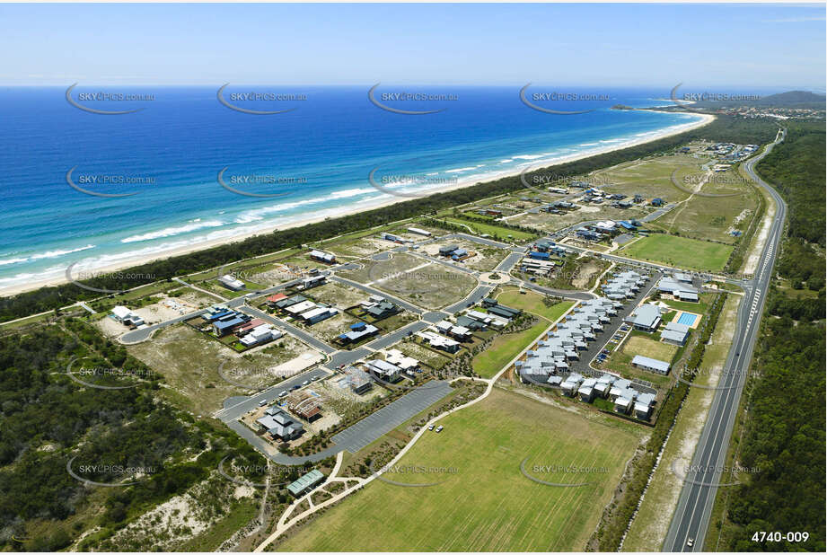 Aerial Photo Casuarina Beach NSW Aerial Photography