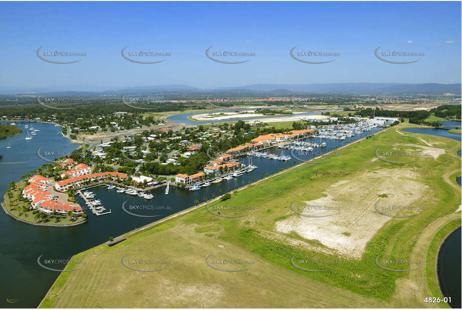 Aerial Photo Hope Island QLD Aerial Photography