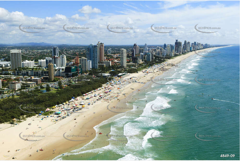 Aerial Photo Broadbeach QLD Aerial Photography