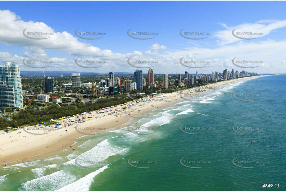 Aerial Photo Broadbeach QLD Aerial Photography