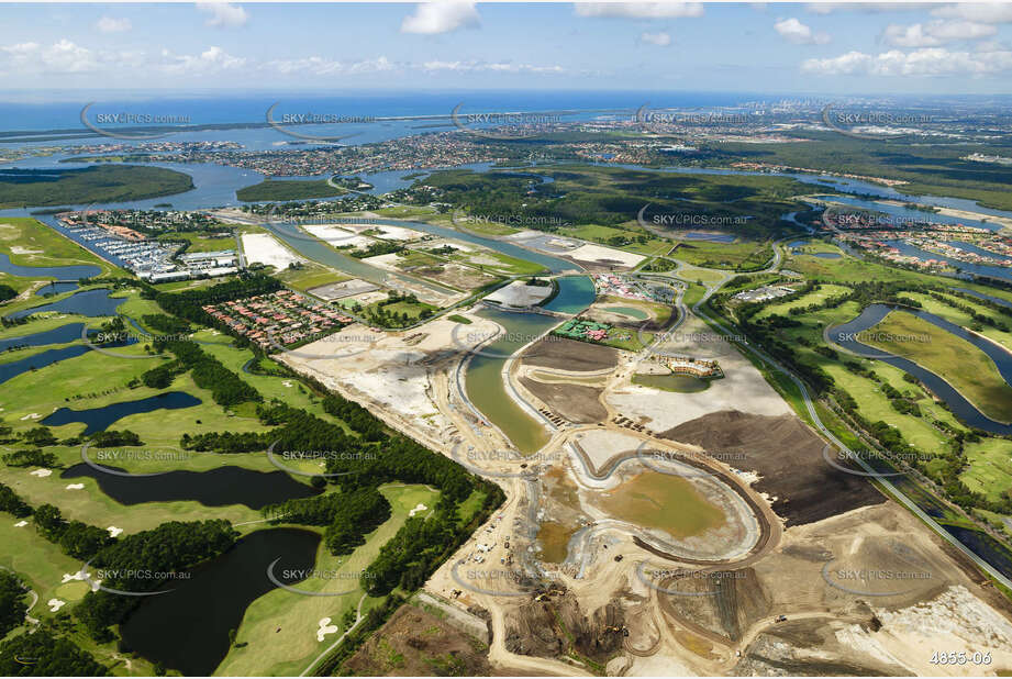 Hope Island Gold Coast - Circa 2004 QLD Aerial Photography