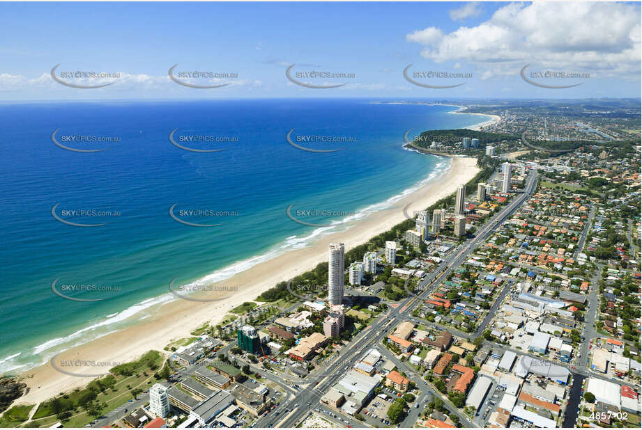 Aerial Photo Burleigh Heads QLD Aerial Photography