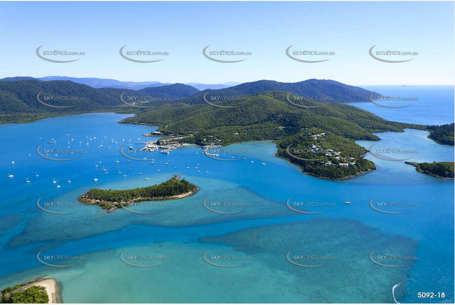 Aerial Photo Shute Harbour QLD Aerial Photography