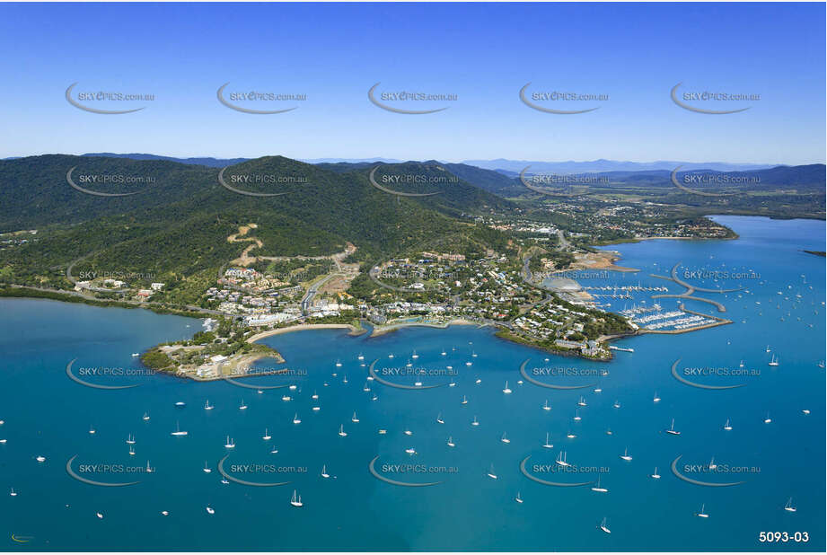 Aerial Photo Airlie Beach QLD Aerial Photography