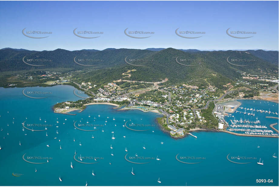 Aerial Photo Airlie Beach QLD Aerial Photography