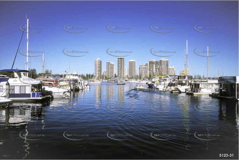 Marina Mirage Boat Harbour QLD Aerial Photography