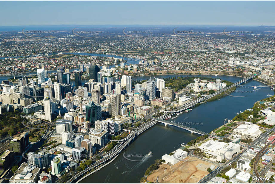 The City of Brisbane QLD - Circa 2004 QLD Aerial Photography