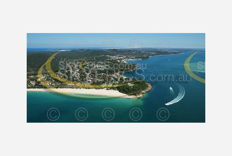 Aerial Photo Nelson Bay NSW Aerial Photography