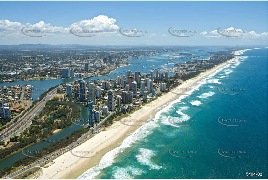 Aerial Photo Main Beach QLD Aerial Photography