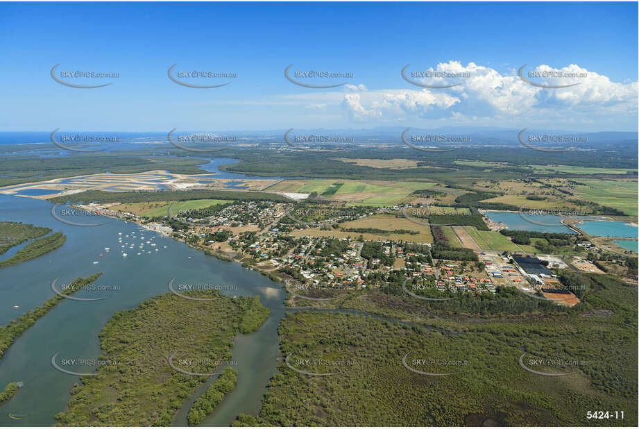 Aerial Photo Jacobs Well QLD Aerial Photography