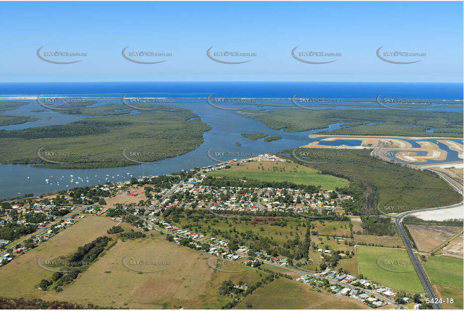 Aerial Photo Jacobs Well QLD Aerial Photography