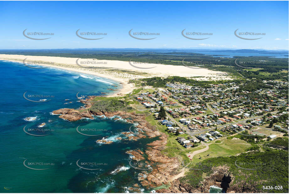 Aerial Photo Anna Bay NSW Aerial Photography