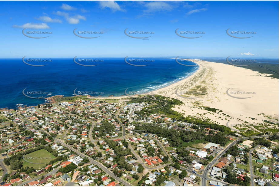 Aerial Photo Anna Bay NSW Aerial Photography