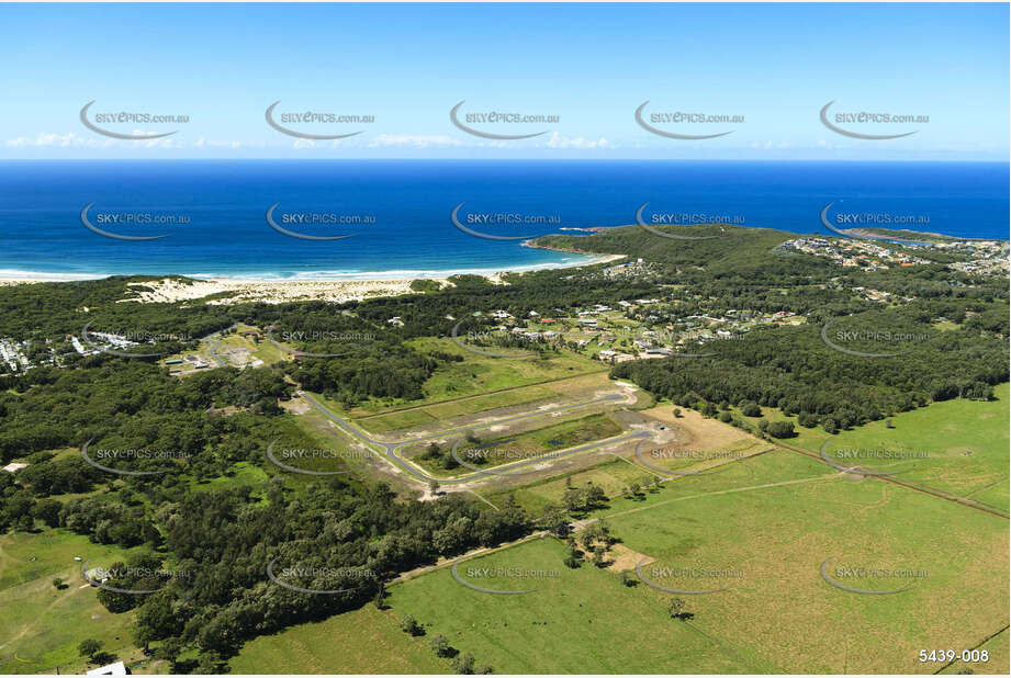 Aerial Photo One Mile Beach NSW Aerial Photography