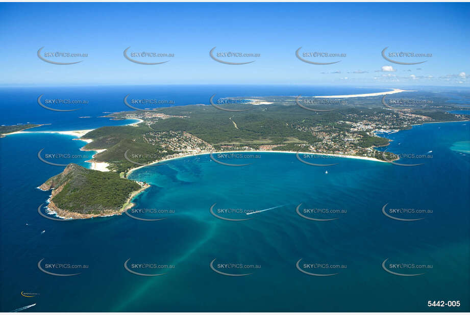 Aerial Photo Shoal Bay NSW Aerial Photography