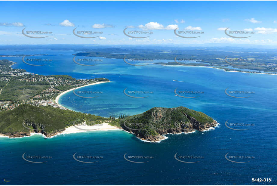 Aerial Photo Shoal Bay NSW Aerial Photography