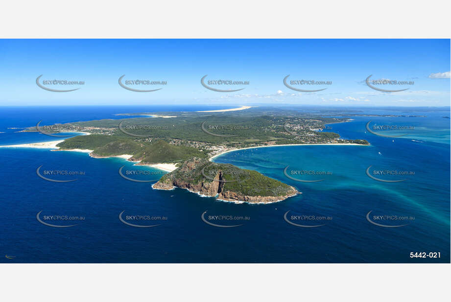 Aerial Photo Shoal Bay NSW Aerial Photography