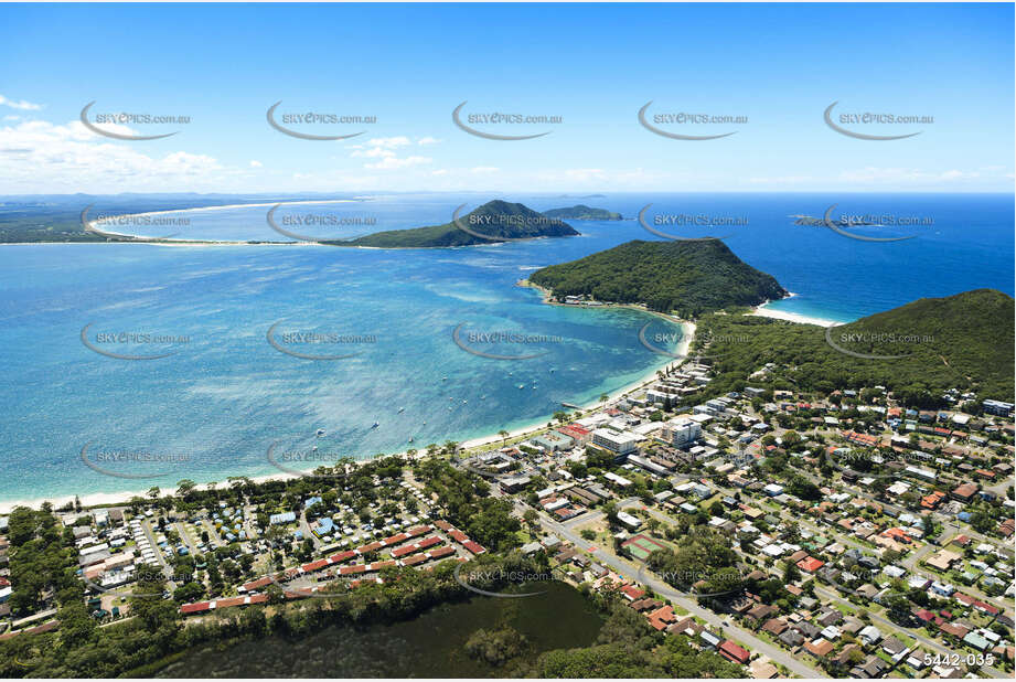 Aerial Photo Shoal Bay NSW Aerial Photography