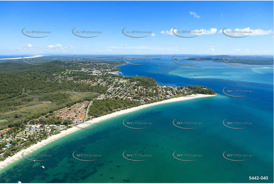 Aerial Photo Shoal Bay NSW Aerial Photography