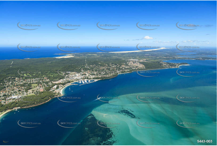 Aerial Photo Nelson Bay NSW Aerial Photography