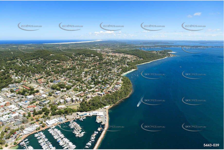 Aerial Photo Nelson Bay NSW Aerial Photography