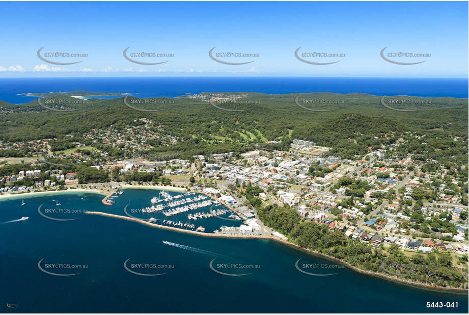 Aerial Photo Nelson Bay NSW Aerial Photography