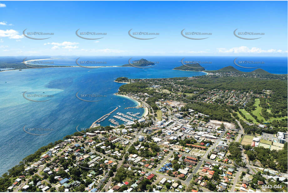 Aerial Photo Nelson Bay NSW Aerial Photography