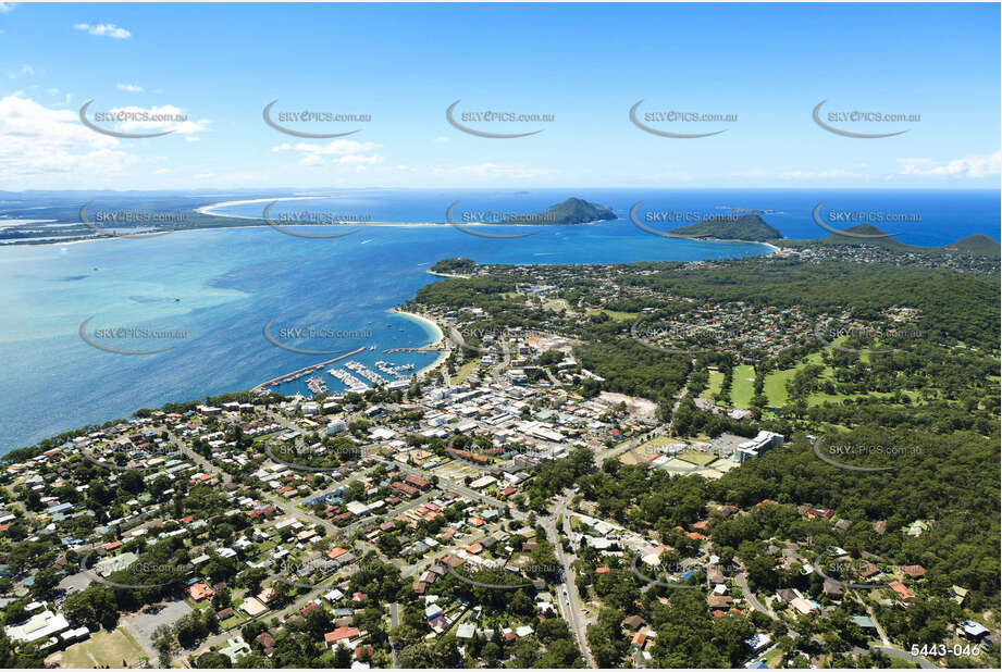 Aerial Photo Nelson Bay NSW Aerial Photography