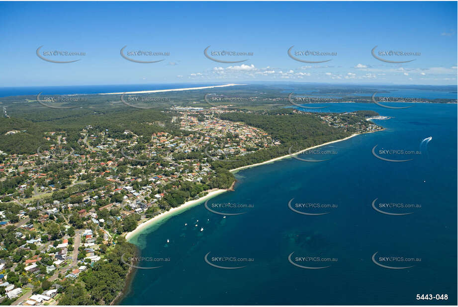 Aerial Photo Nelson Bay NSW Aerial Photography