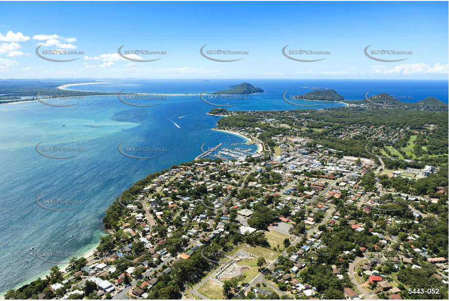 Aerial Photo Nelson Bay NSW Aerial Photography