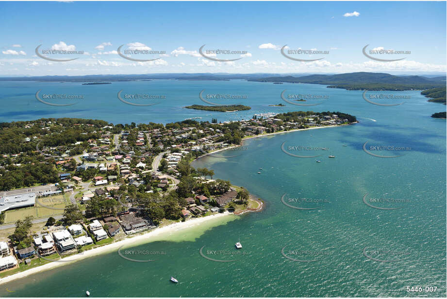 Aerial Photo Soldiers Point NSW Aerial Photography