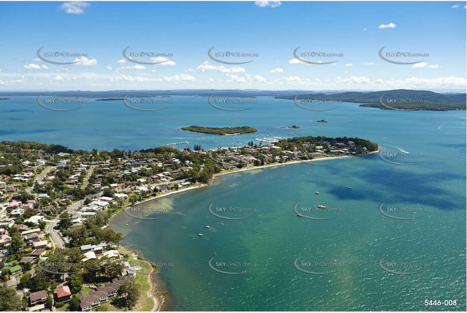 Aerial Photo Soldiers Point NSW Aerial Photography